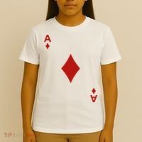 Ace Of Diamond Shirt Blackjack Cards Poker 21 A Shirt T-Shirt thumb 4