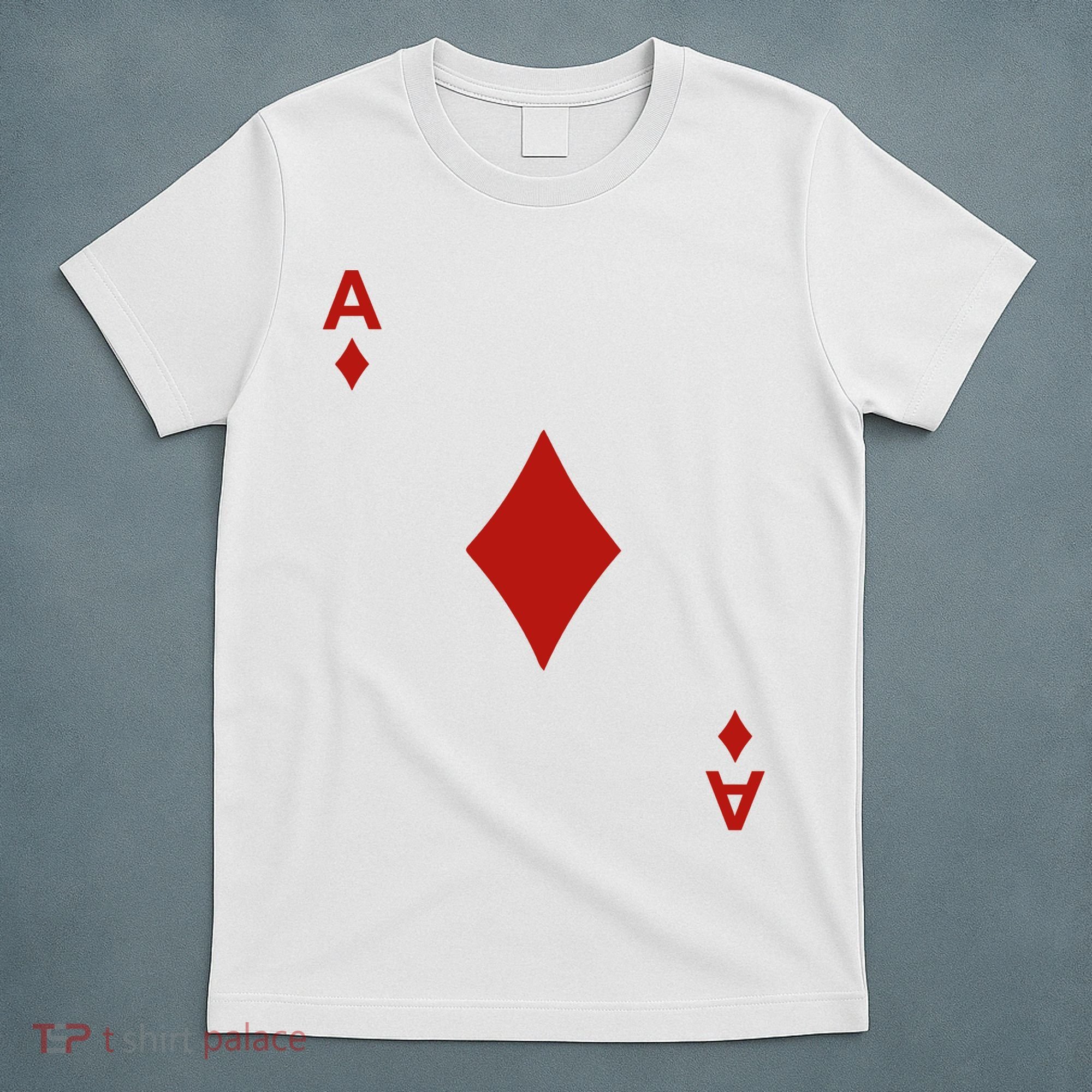 Ace Of Diamond Shirt Blackjack Cards Poker 21 A Shirt T-Shirt