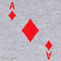 Ace Of Diamonds Playing Card Women's Sweatshirt thumb 2