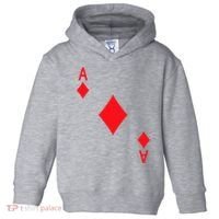 Ace Of Diamonds Playing Card Toddler Hoodie thumb 0