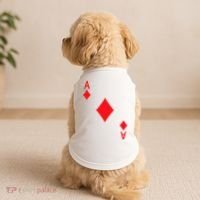 Ace Of Diamonds Playing Card Doggie Tank thumb 2