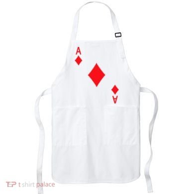 Ace Of Diamonds Playing Card Apron