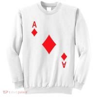 Ace Of Diamonds Playing Card Sweatshirt thumb 0