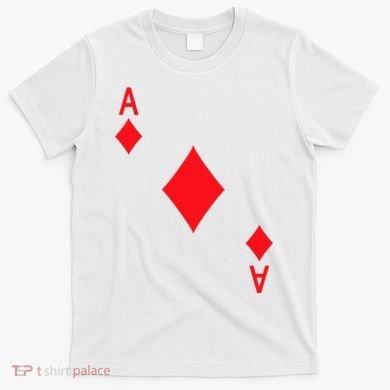Ace Of Diamonds Playing Card T-Shirt