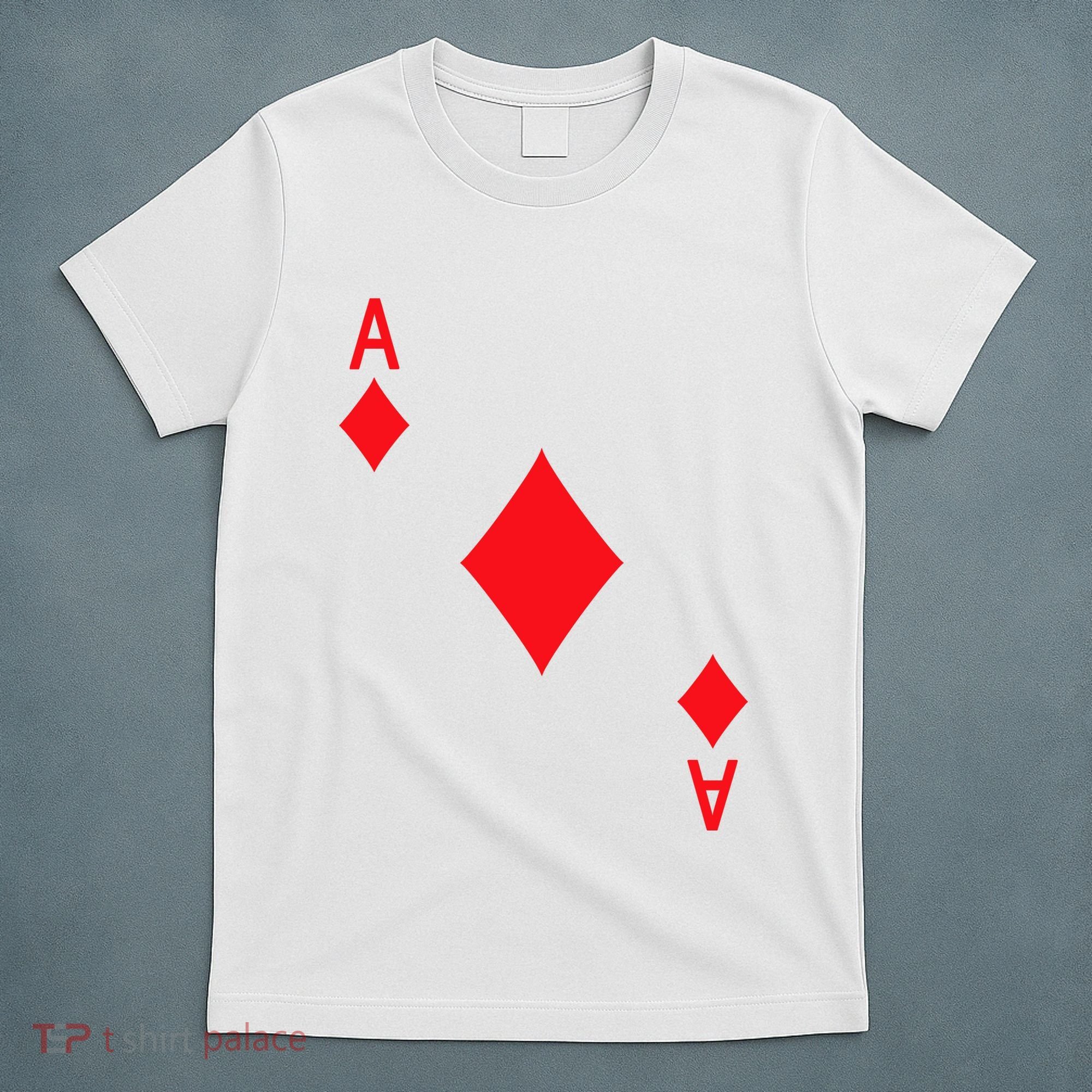 Ace Of Diamonds Playing Card T-Shirt