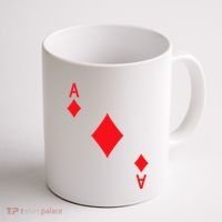 Ace Of Diamonds Playing Card Coffee Mug thumb 1
