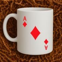 Ace Of Diamonds Playing Card Coffee Mug thumb 2