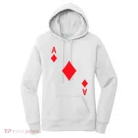 Ace Of Diamonds Playing Card Women's Hoodie thumb 0