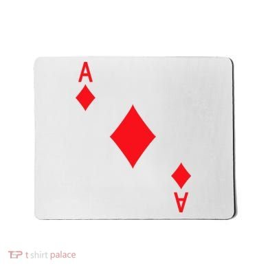 Ace Of Diamonds Playing Card Mousepad