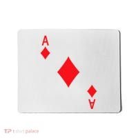 Ace Of Diamonds Playing Card Mousepad thumb 0