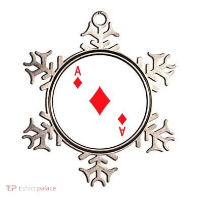 Ace Of Diamonds Playing Card Ornament