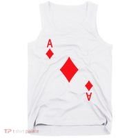 Ace Of Diamonds Playing Card Tank Top thumb 0