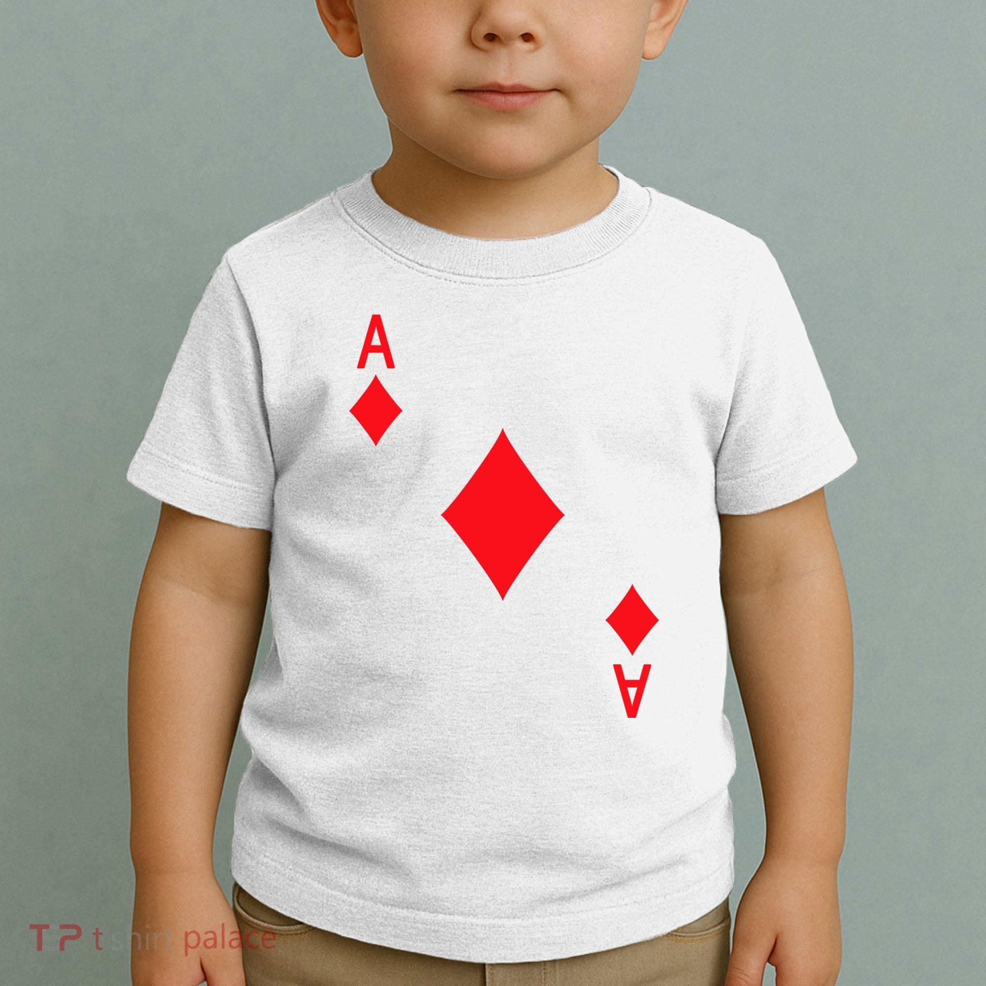 Ace Of Diamonds Playing Card Toddler T-Shirt