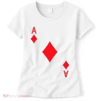Ace Of Diamonds Playing Card Women's T-Shirt thumb 0