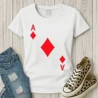 Ace Of Diamonds Playing Card Women's T-Shirt thumb 3