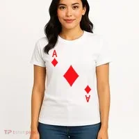 Ace Of Diamonds Playing Card Women's T-Shirt thumb 4