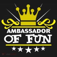 Ambassador Of Fun Funny Saying Costume Party Starter White Funny Gift Women's Hoodie thumb 2