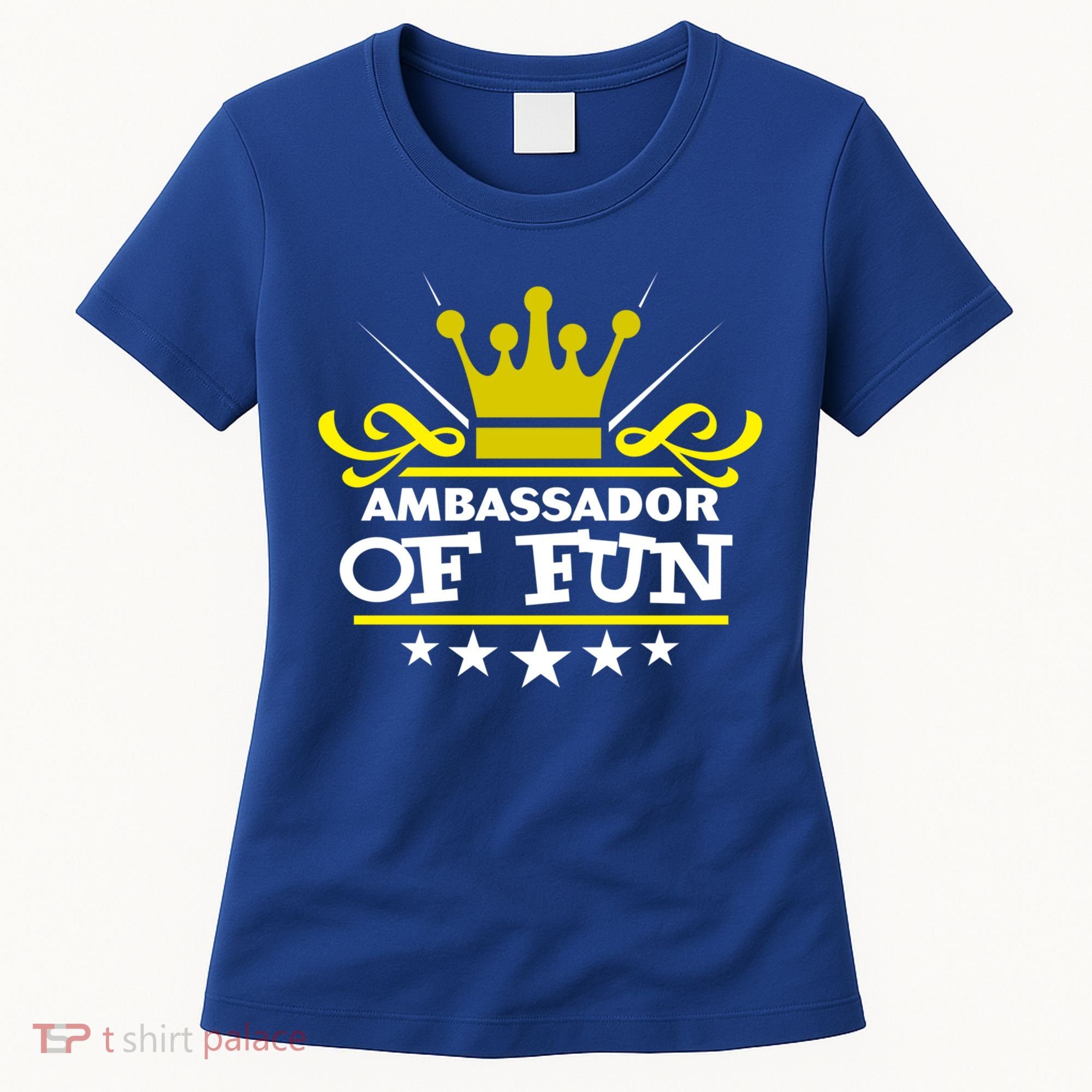 Ambassador Of Fun Funny Saying Costume Party Starter White Funny Gift Women's T-Shirt