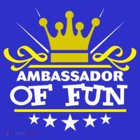 Ambassador Of Fun Funny Saying Costume Party Starter White Funny Gift Women's T-Shirt thumb 6