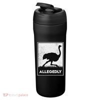 Allegedly Ostrich Funny Flightless Bird 24oz Duet Stainless Steel Tumbler thumb 3