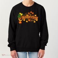 Autumn Oktoberfest Fall Leaves Women's Sweatshirt thumb 0