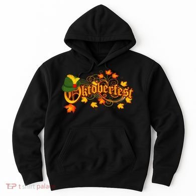 Autumn Oktoberfest Fall Leaves Hoodie