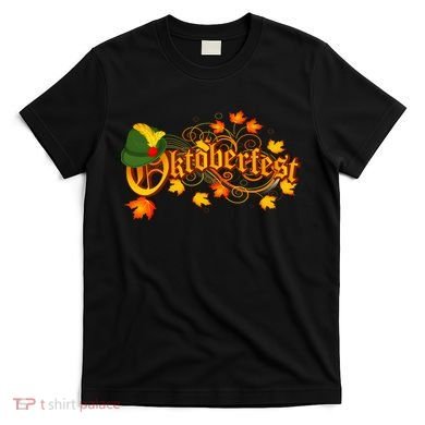 Autumn Oktoberfest Fall Leaves T-Shirt
