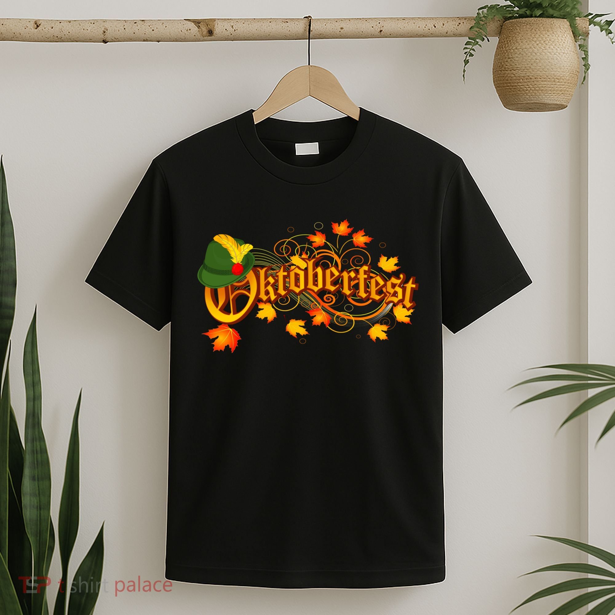 Autumn Oktoberfest Fall Leaves T-Shirt