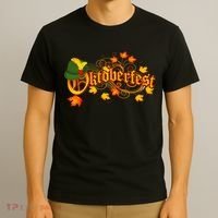 Autumn Oktoberfest Fall Leaves T-Shirt thumb 3