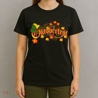 Autumn Oktoberfest Fall Leaves T-Shirt thumb 4