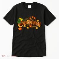 Autumn Oktoberfest Fall Leaves Tall T-Shirt thumb 0