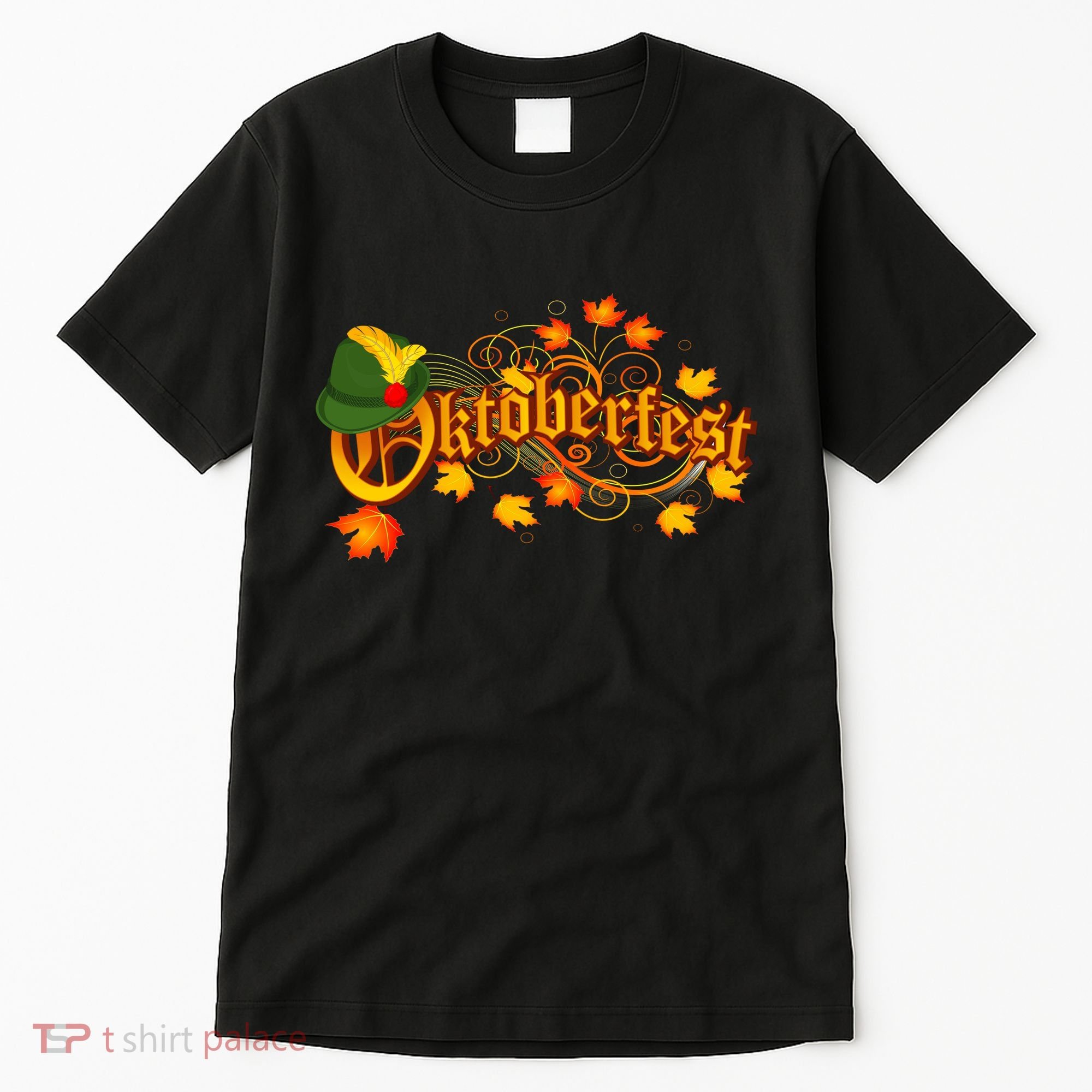 Autumn Oktoberfest Fall Leaves Tall T-Shirt
