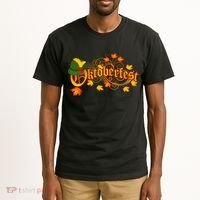 Autumn Oktoberfest Fall Leaves Tall T-Shirt thumb 2