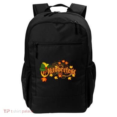 Autumn Oktoberfest Fall Leaves Backpack