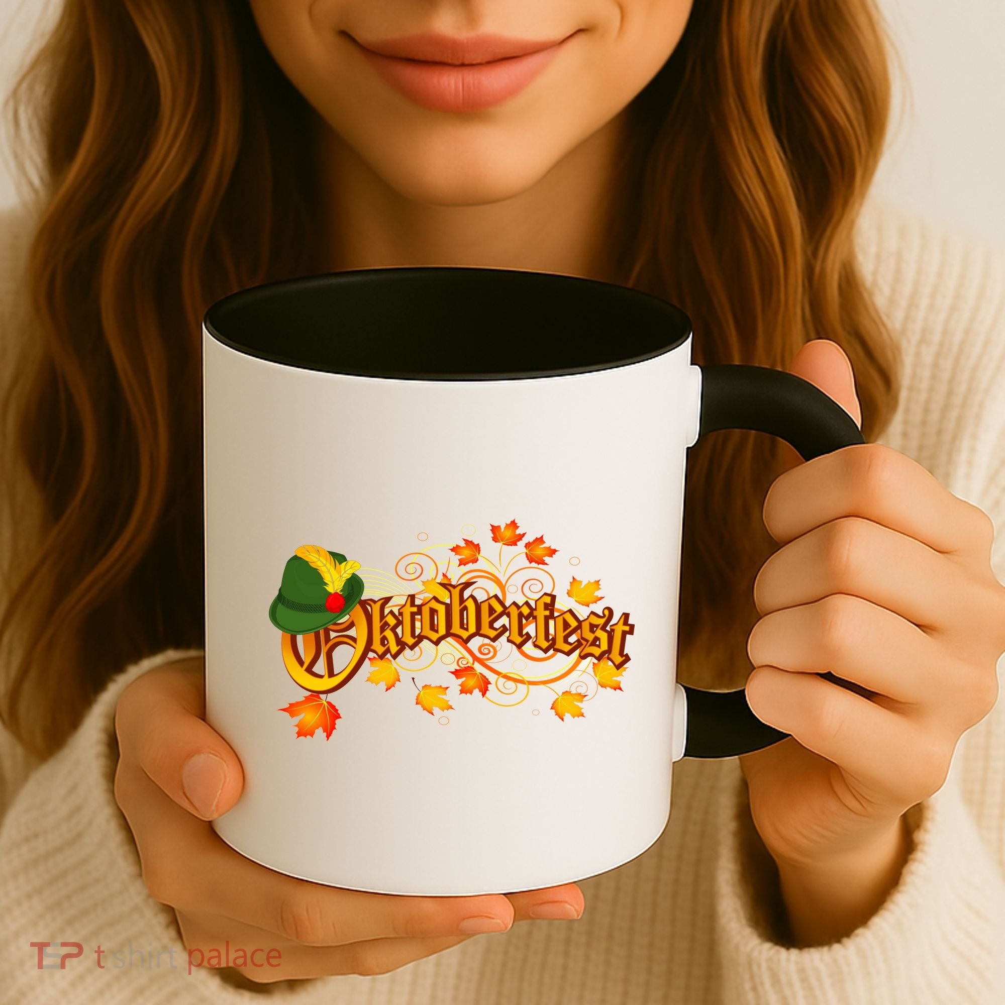 Autumn Oktoberfest Fall Leaves Coffee Mug