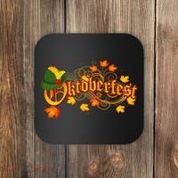 Autumn Oktoberfest Fall Leaves Coaster thumb 0