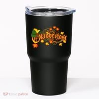 Autumn Oktoberfest Fall Leaves Tumbler thumb 0