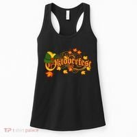 Autumn Oktoberfest Fall Leaves Women's Tank Top thumb 0