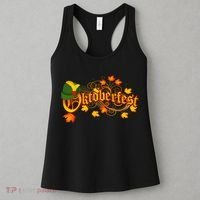 Autumn Oktoberfest Fall Leaves Women's Tank Top thumb 3