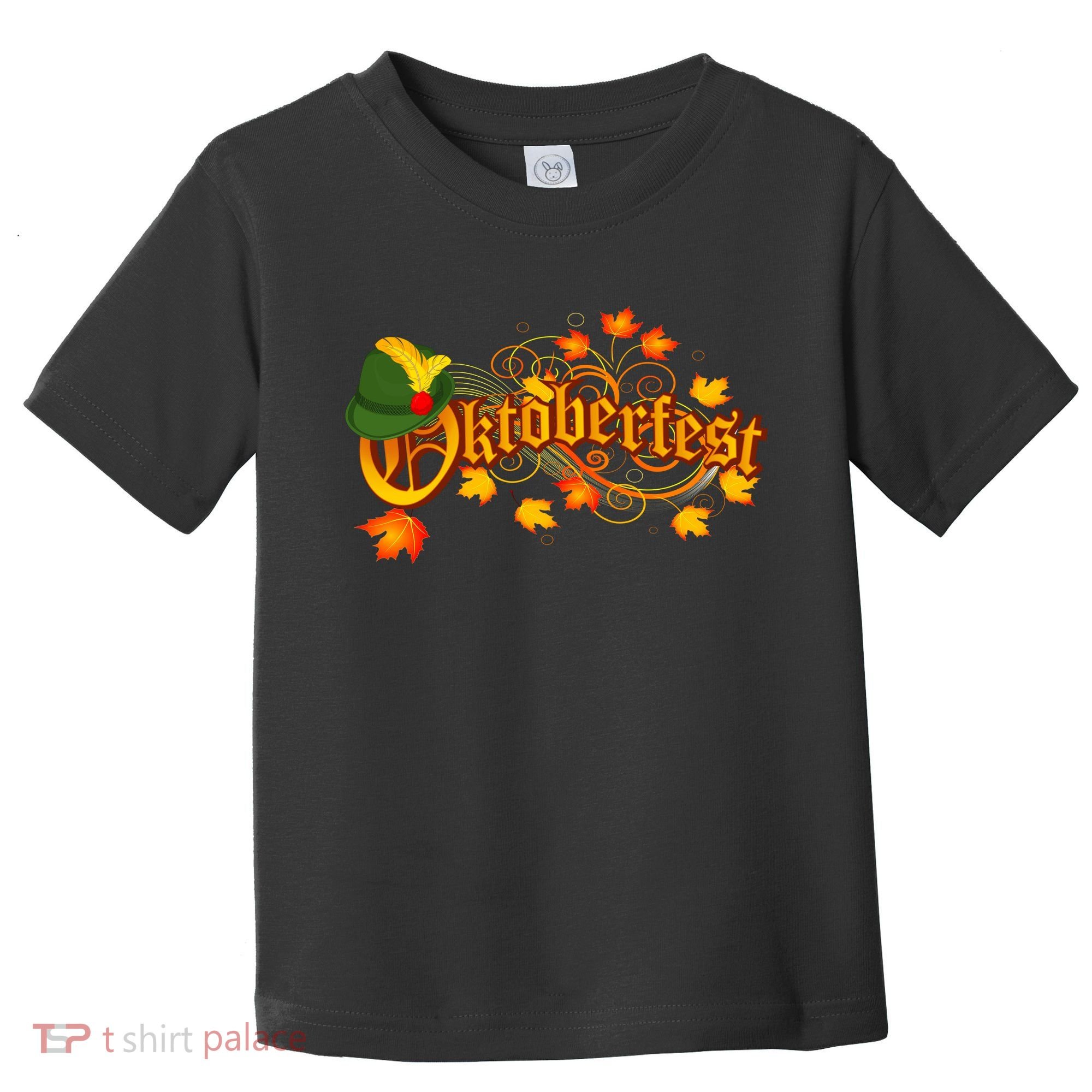 Autumn Oktoberfest Fall Leaves Toddler T-Shirt