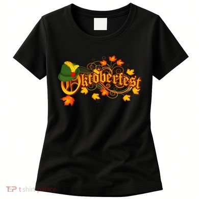Autumn Oktoberfest Fall Leaves Women's T-Shirt