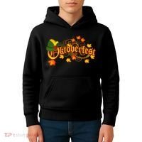 Autumn Oktoberfest Fall Leaves Kids Hoodie thumb 4