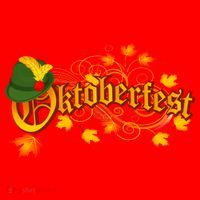 Autumn Oktoberfest Fall Leaves Santa Hat thumb 1
