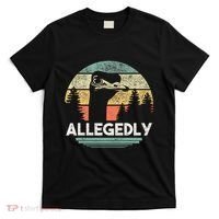 Allegedly Ostrich Funny Bird Lover T-Shirt thumb 0
