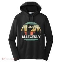 Allegedly Ostrich Funny Bird Lover Performance Fleece Hoodie thumb 0