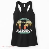 Allegedly Ostrich Funny Bird Lover Women's Tank Top thumb 0