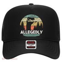 Allegedly Ostrich Funny Bird Lover Hat thumb 0