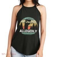 Allegedly Ostrich Funny Bird Lover Women's Perfect Tri Rocker Tank thumb 2
