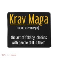 Art Of Folding Clothes With People Still In Them Krav Maga Mousepad thumb 0