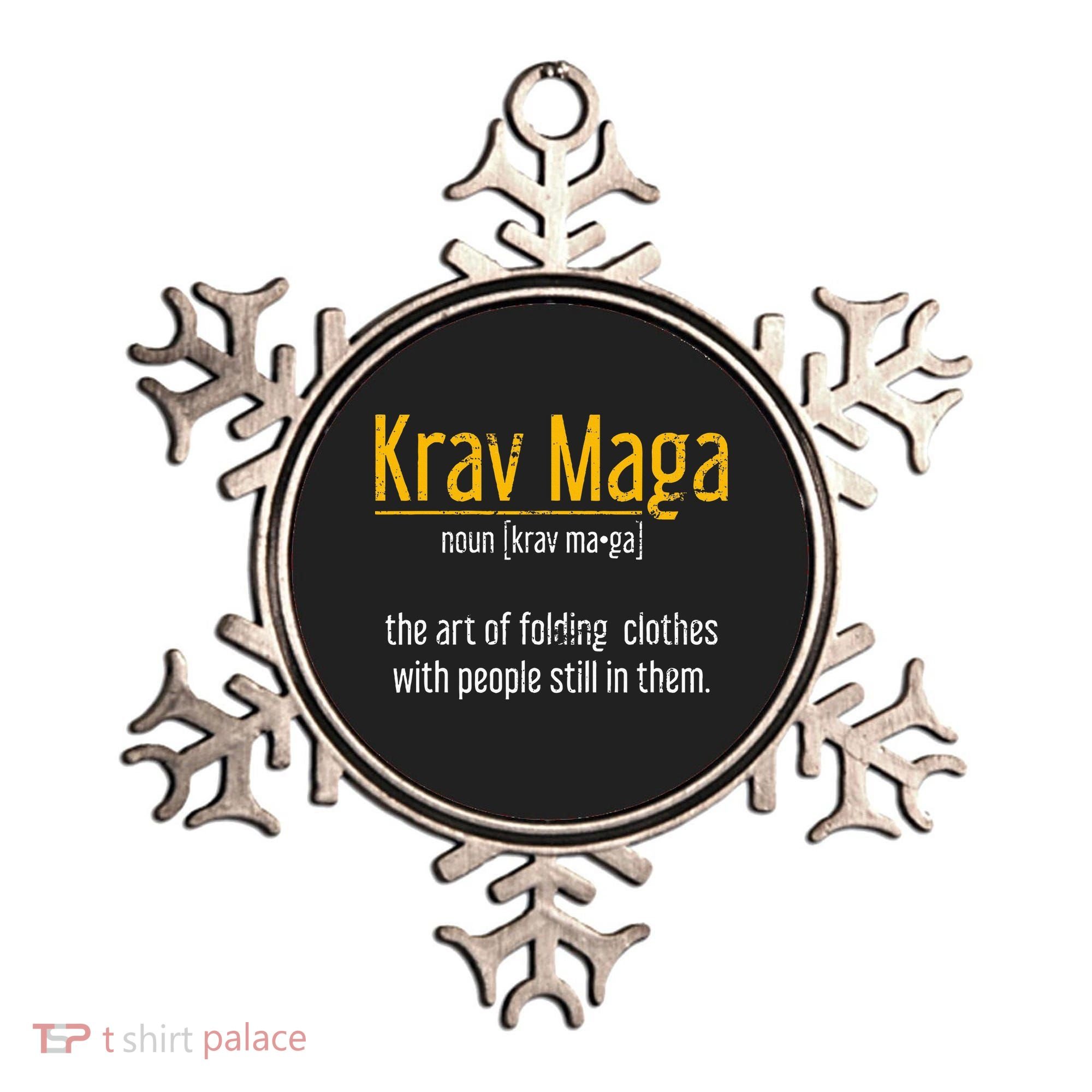 Art Of Folding Clothes With People Still In Them Krav Maga Ornament